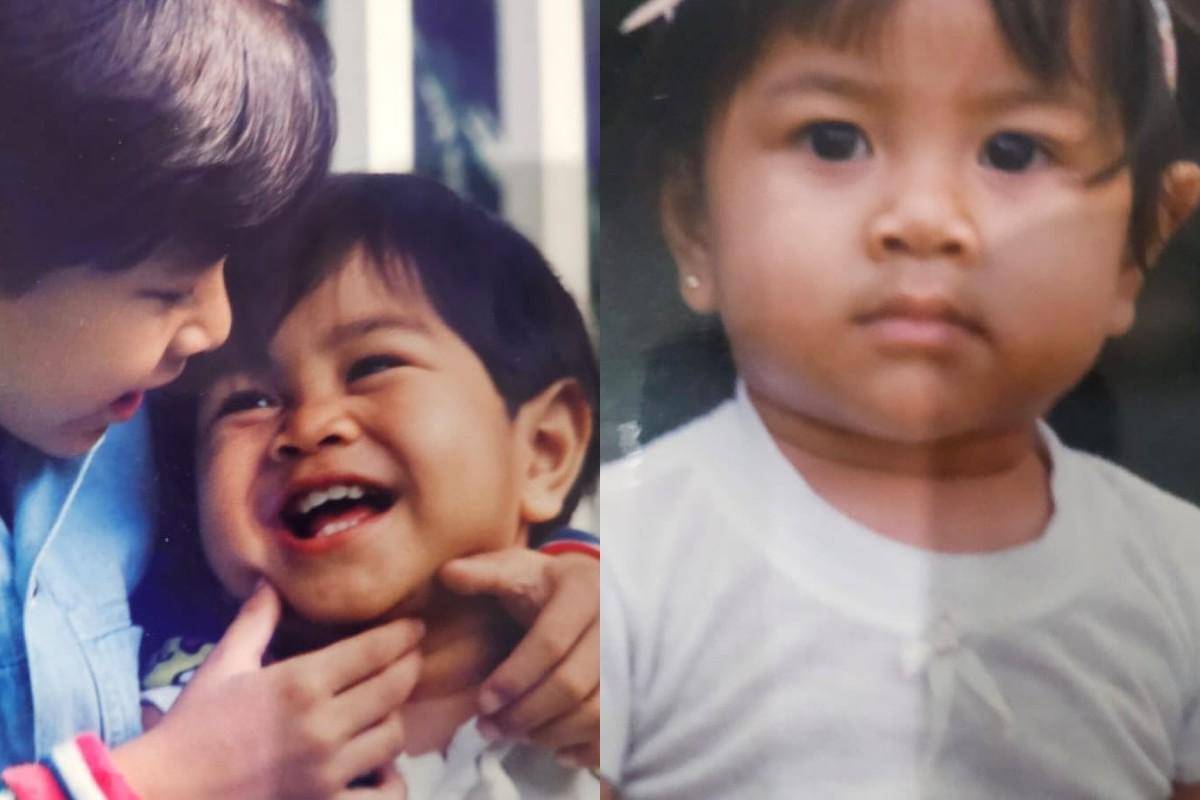 potret masa kecil Nisya Ahmad