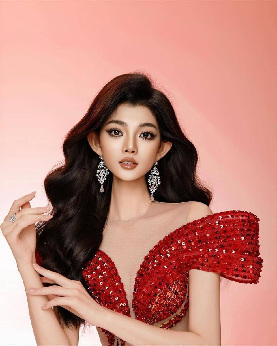 potret Zhao Na, Miss Universe China 2025