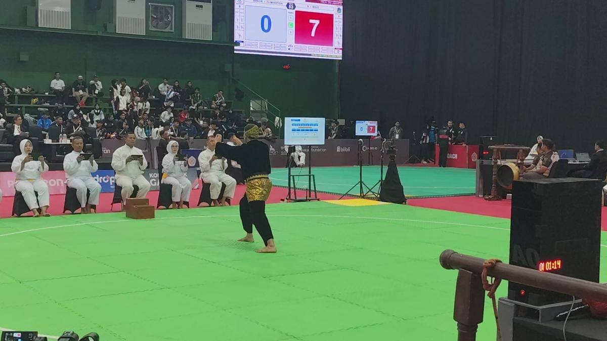 Pesilat Lampung Zoland Ryo Febriano. (IDN Times/Muhaimin)