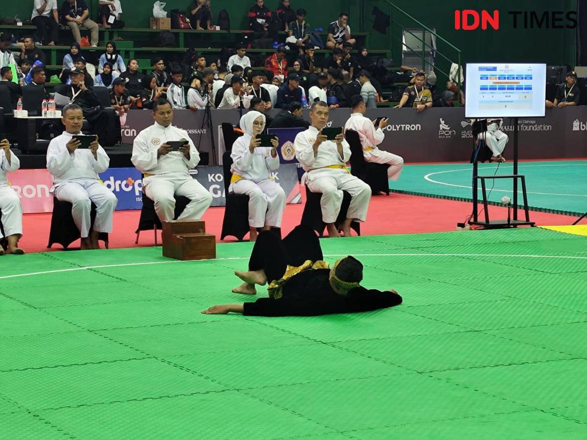 Pesilat Lampung Zoland Ryo Febriano. (IDN Times/Muhaimin)