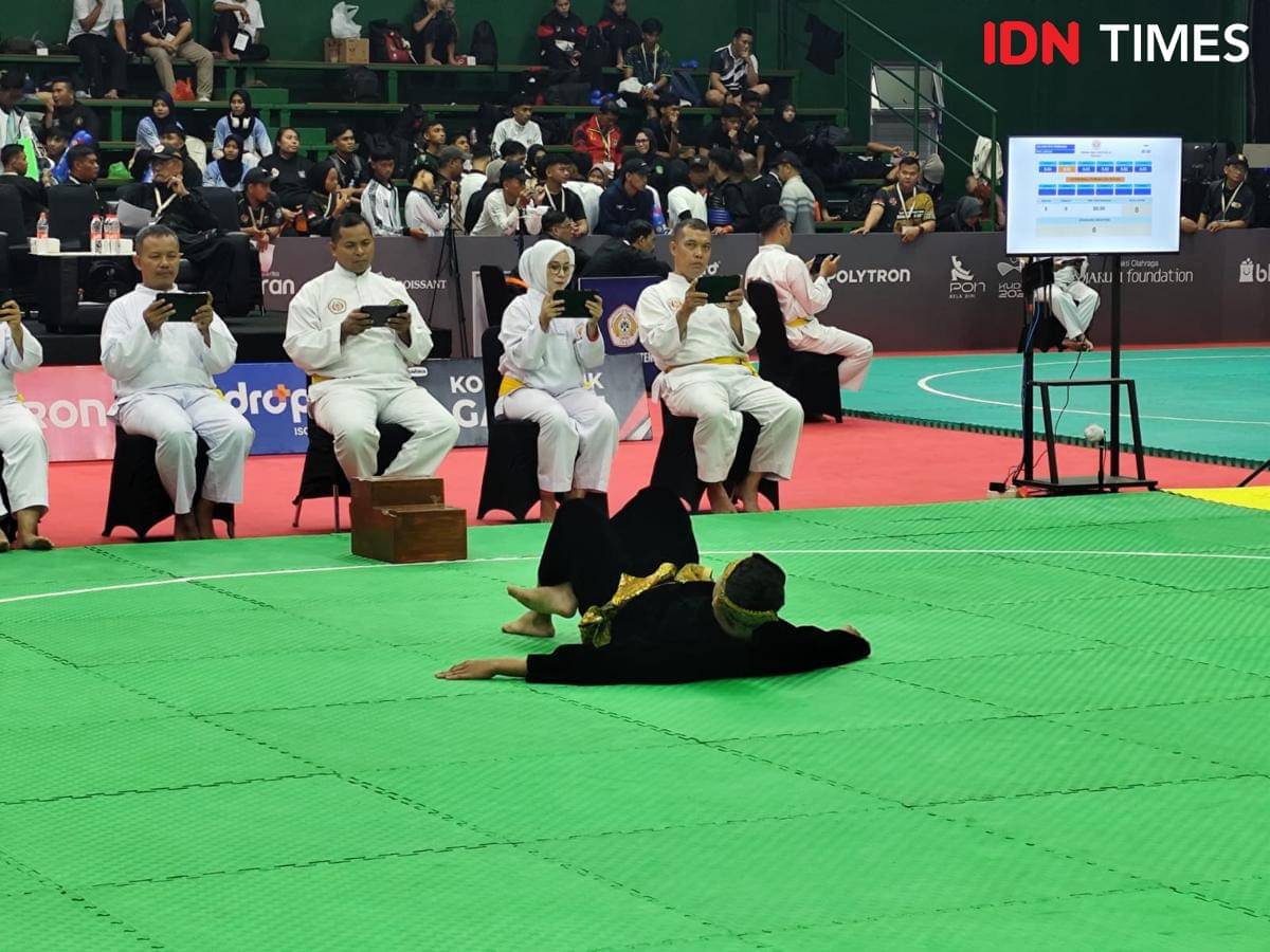 Pesilat Lampung Zoland Ryo Febriano. (IDN Times/Muhaimin)