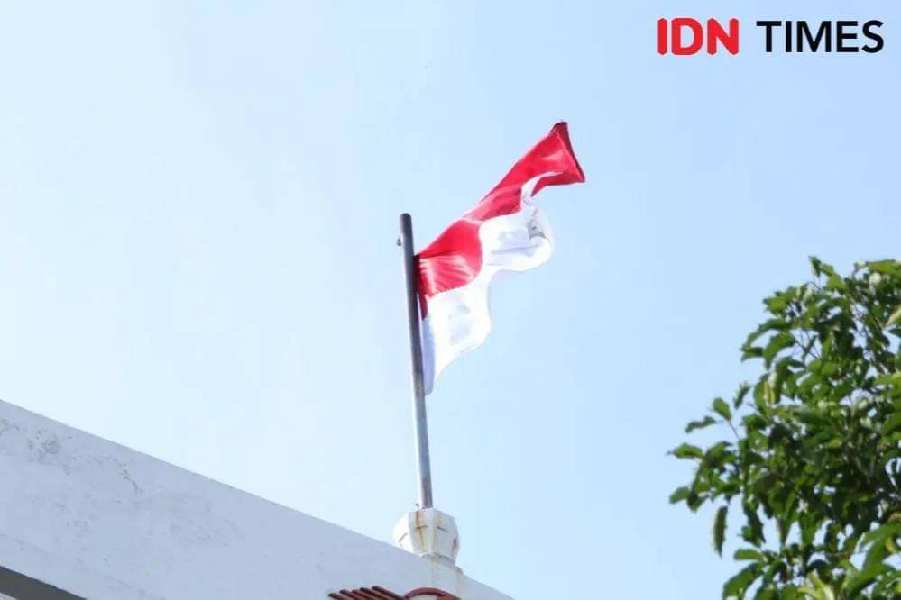 ilustrasi bendera Indonesia