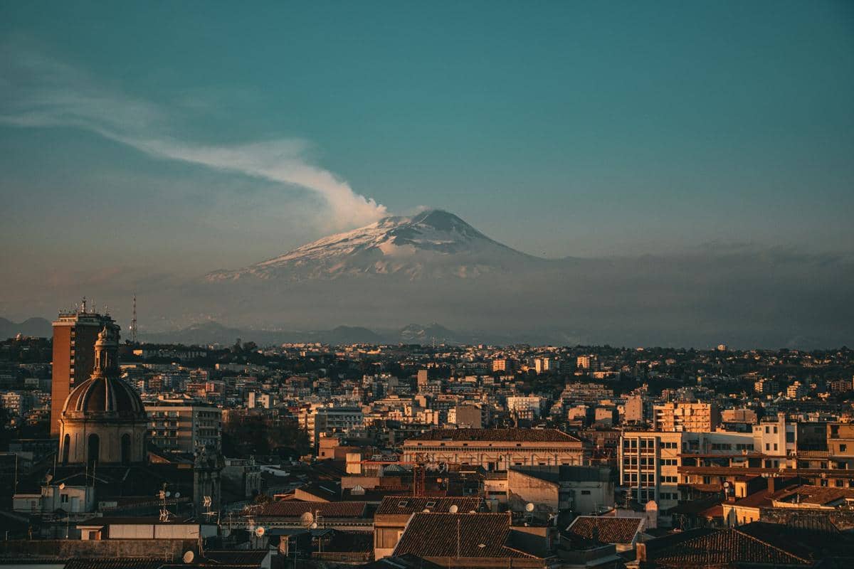 potret Kota Catania, Italia