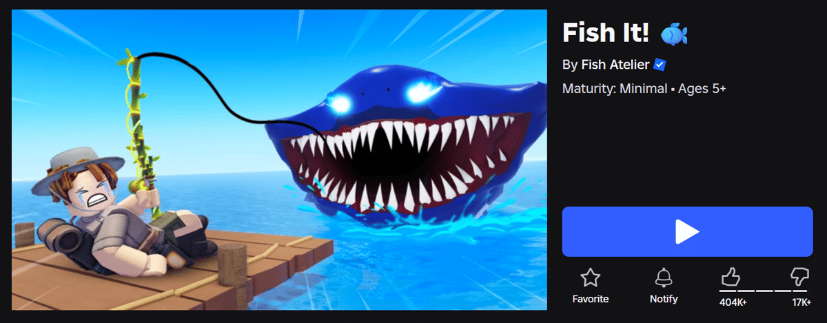 Fish It di Roblox