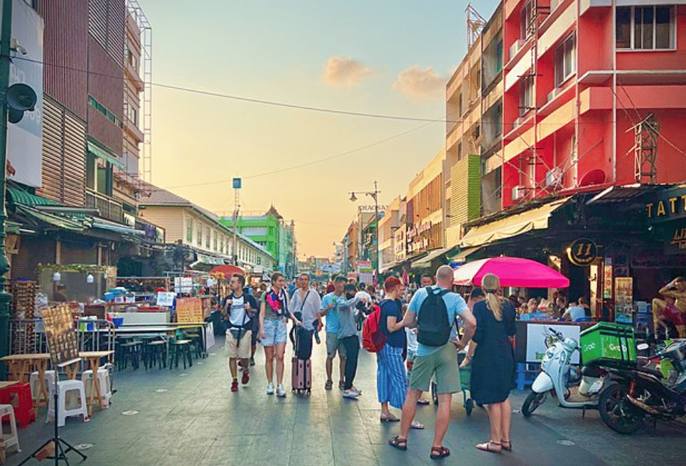 potret Khao San Road, Bangkok