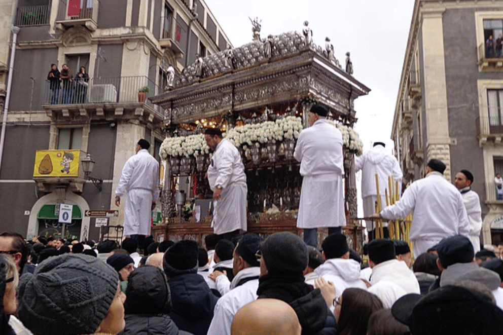 potret Festa di Sant’Agata, Catania, Italia