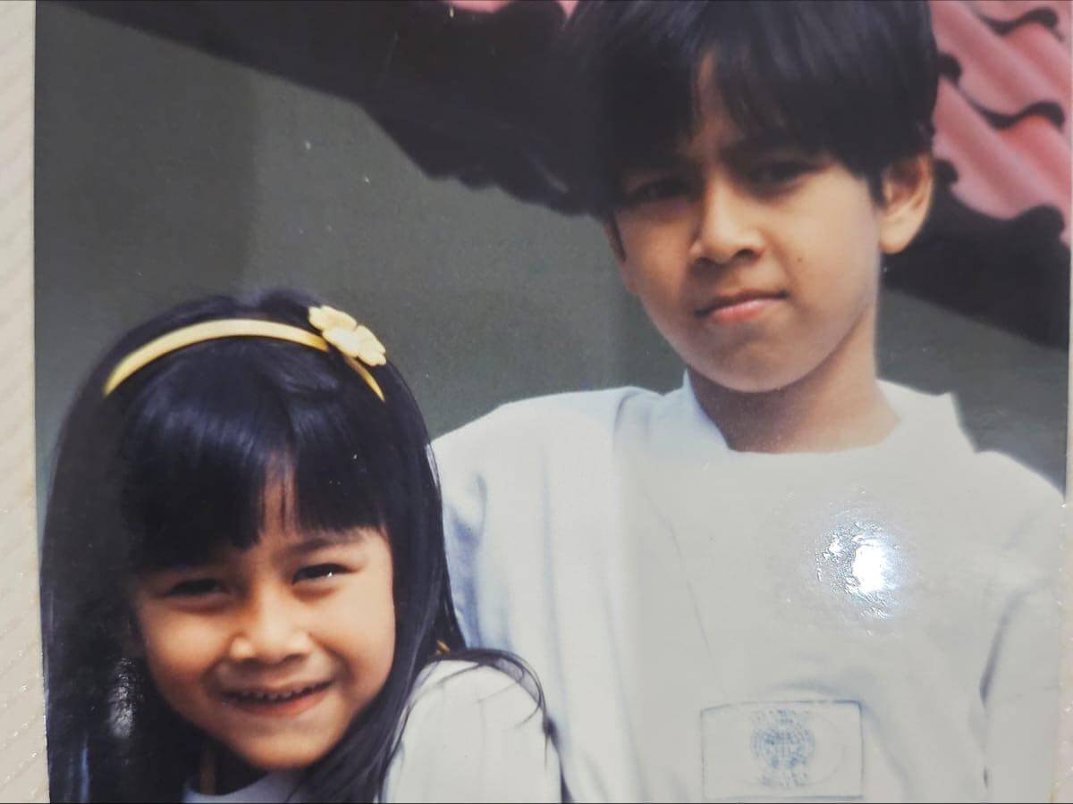 potret masa kecil Nisya Ahmad