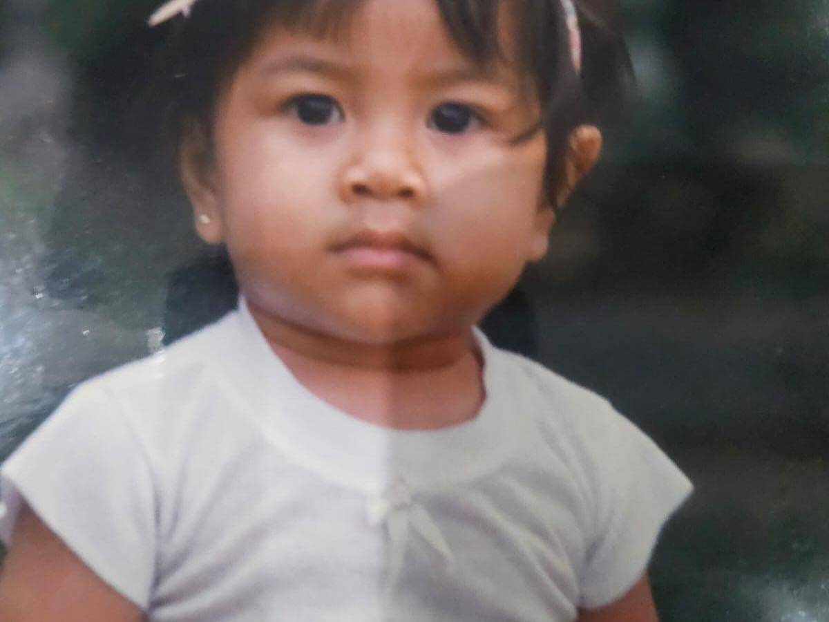 potret masa kecil Nisya Ahmad