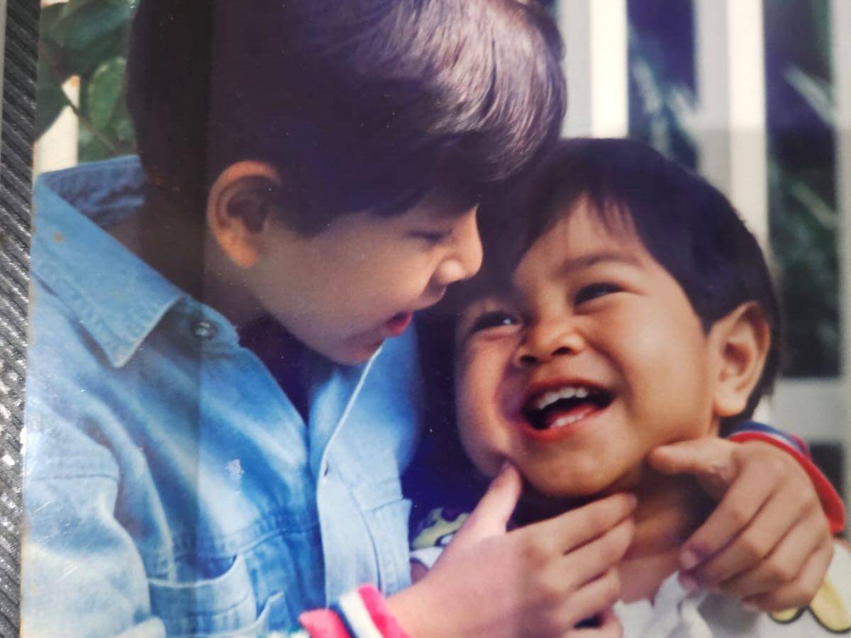 potret masa kecil Nisya Ahmad