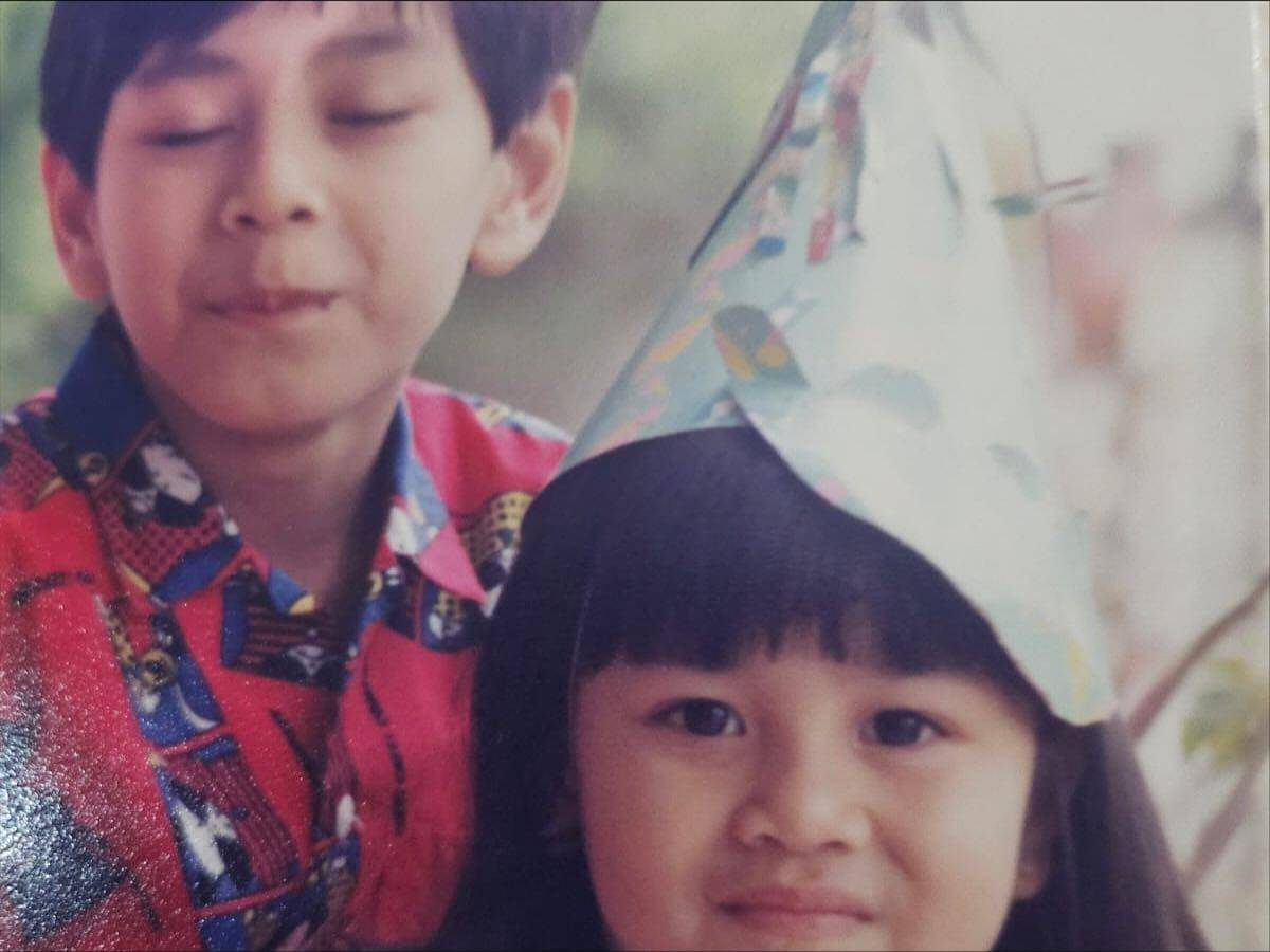potret masa kecil Nisya Ahmad