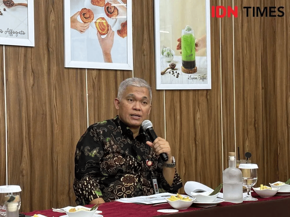Kepala OJK DIY, Eko Yunianto. (IDN Times/Herlambang Jati Kusumo)