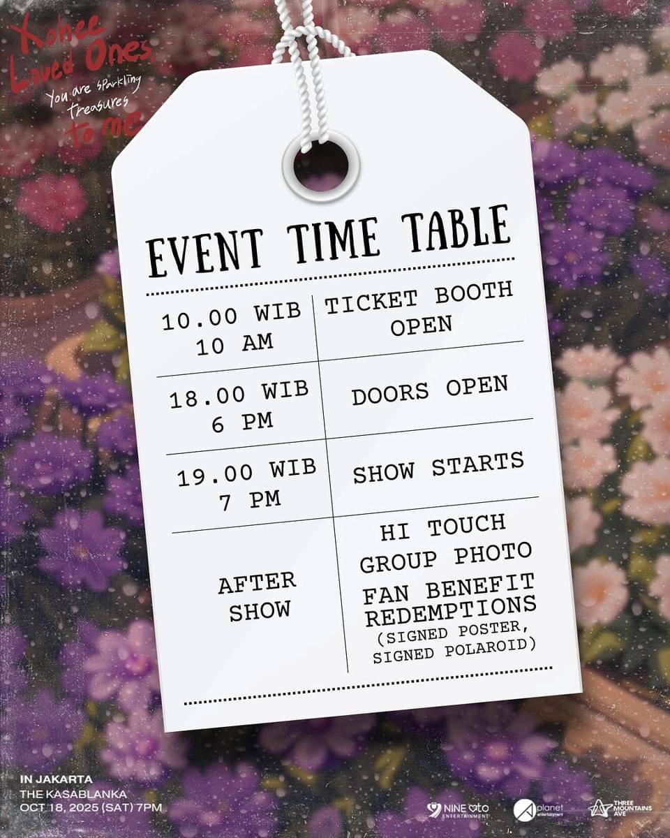 Rundown fan meeting Han So Hee Jakarta 2025