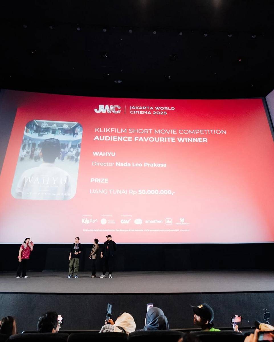 Film pendek Wahyu raih penghargaan Audience Favourite Winner di JWC 2025