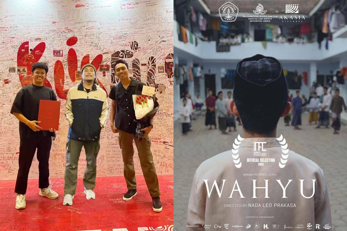 Tim produksi film pendek Wahyu