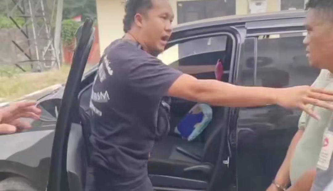 Penangkapan kurir narkoba di Babat Toman beberapa waktu lalu. (Dok. Polres Muba)