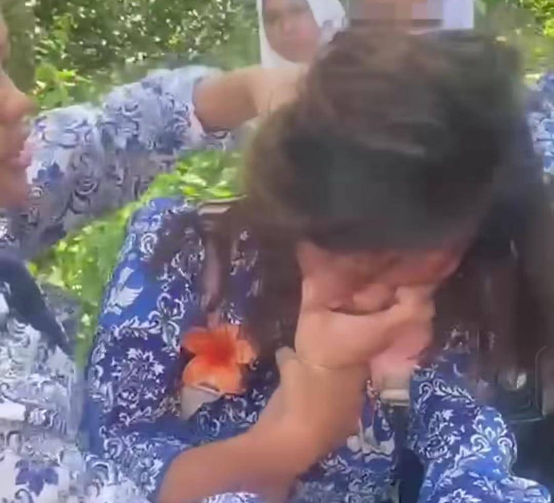 Aksi perundungan di SMP negeri Muratara viral di media sosial. (Dok. Potongan video)
