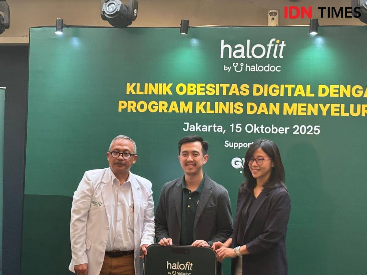 Media Health Talk by Halodoc – Peluncuran Klinik Digital Halofit Obesitas pada Rabu (15/10), di Jakarta.