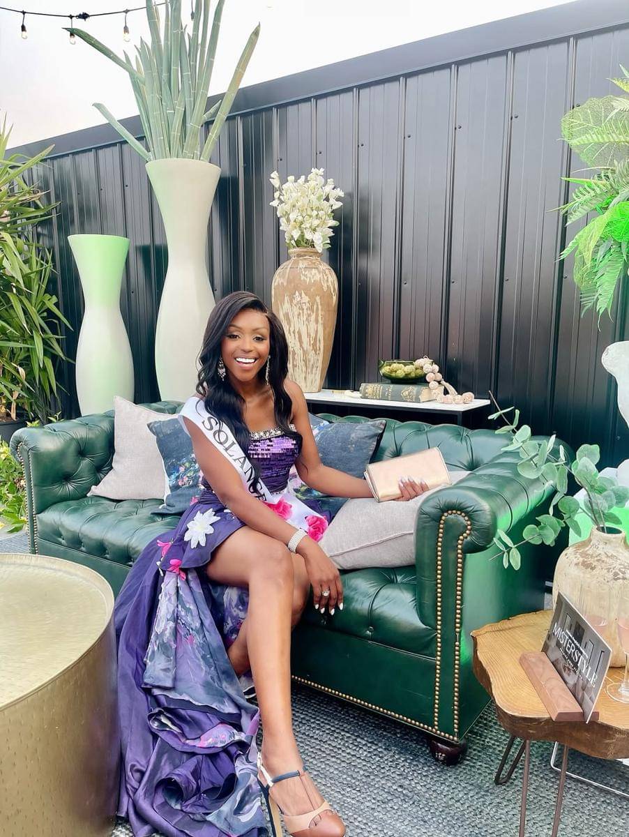 potret Solange Tuyishime Keita, Miss Universe Rwanda 2025