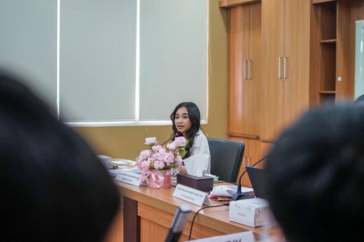 Anggota Dewan Perwakilan Daerah (DPD) RI Komite IV Dapil Daerah Istimewa Yogyakarta (DIY), R.A. Yashinta Sekarwangi Mega. (Dok. Istimewa)