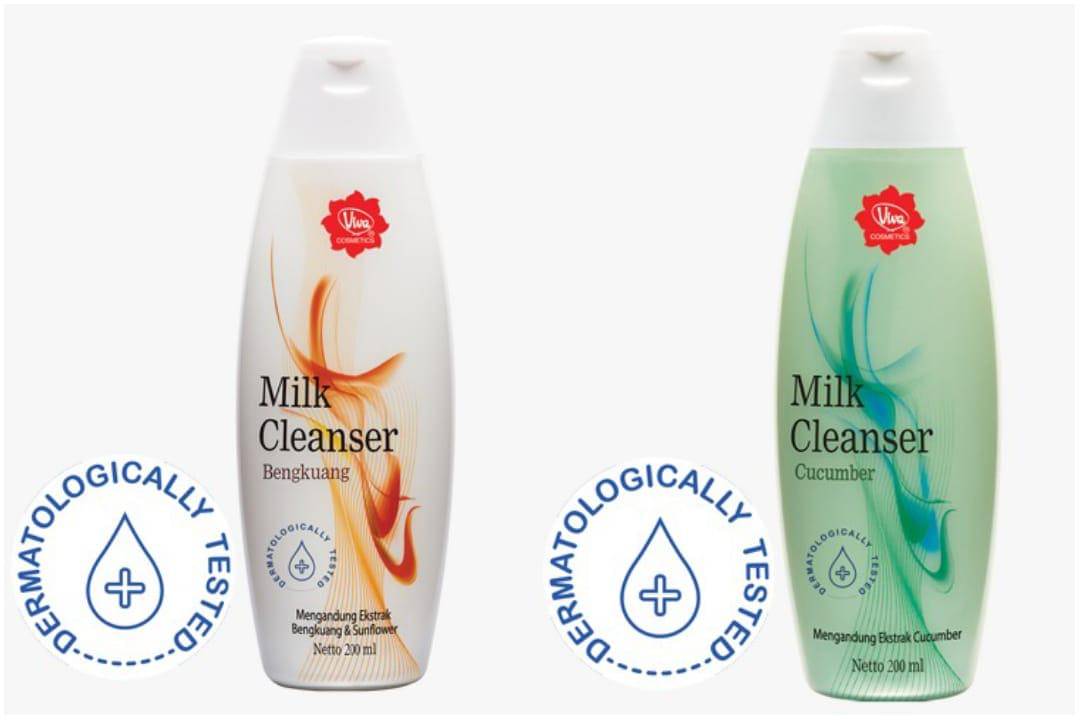 rekomendasi milk cleanser Viva