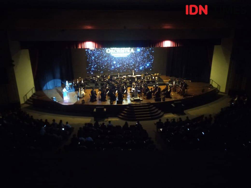Grego Julius Orchestra, di Auditorium Driyarkara Universitas Sanata Dharma Yogyakarta, Sabtu (18/10/2025).