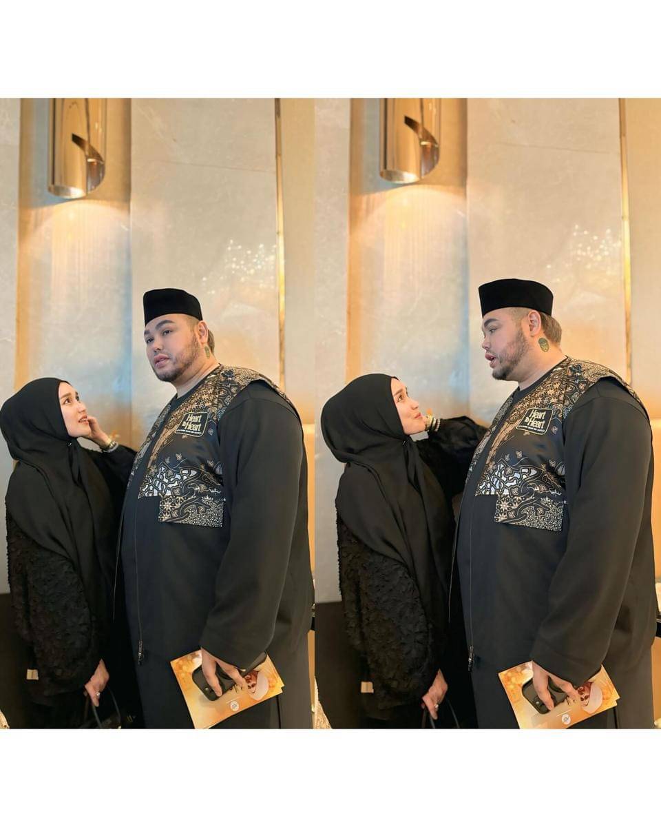 Ayu Ting Ting dan Ivan Gunawan menghadiri pengajian Habib Umar