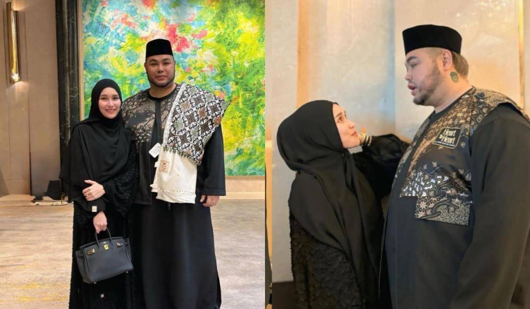 Ayu Ting Ting dan Ivan Gunawan menghadiri pengajian Habib Umar