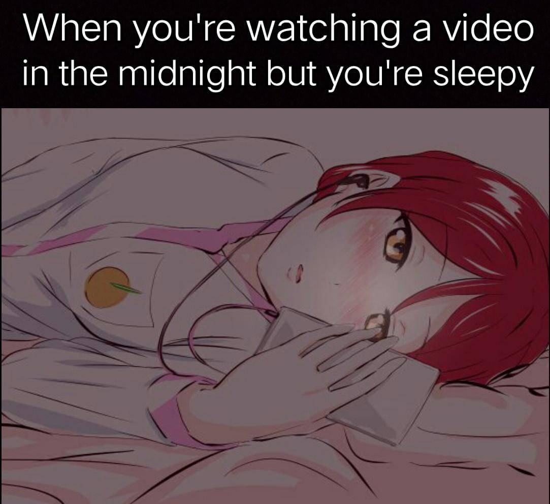 meme anime ngantukan