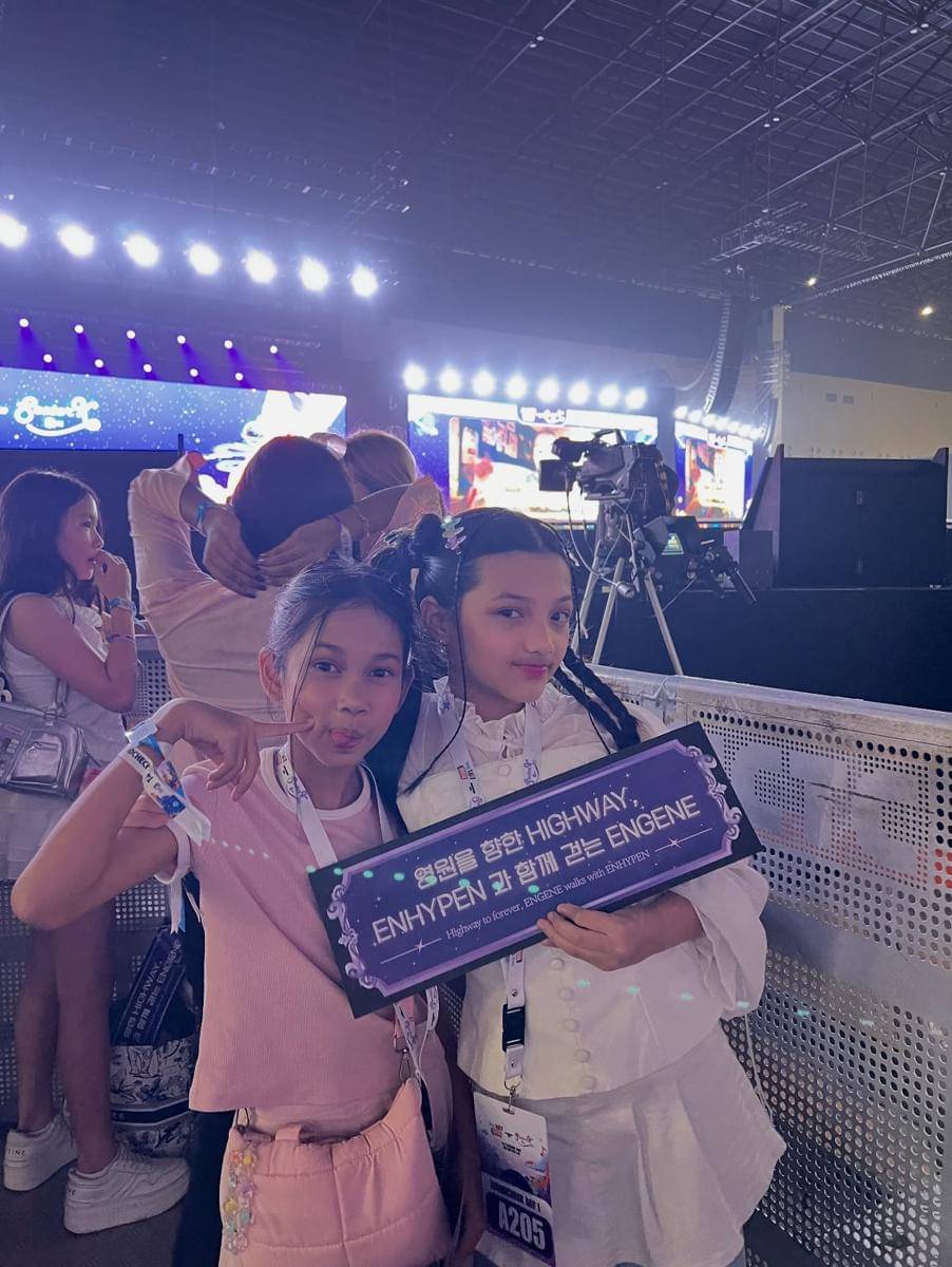 Arsy Hermansyah Nonton Konser ILLIT dan ENHYPEN (instagram.com/queenarsy)