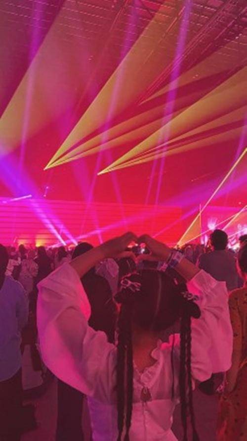 Arsy Hermansyah Nonton Konser ILLIT dan ENHYPEN (instagram.com/queenarsy)