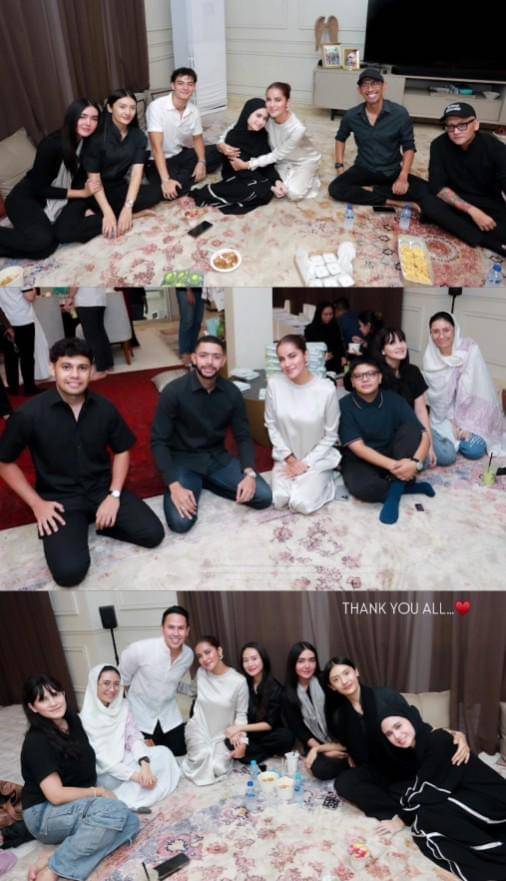 Tahlilan 7 Hari Ibunda Olla Ramlan (instagram.com/ollaramlan)