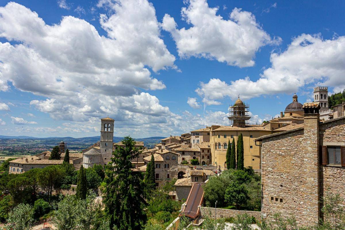potret Kota Assisi, Italia