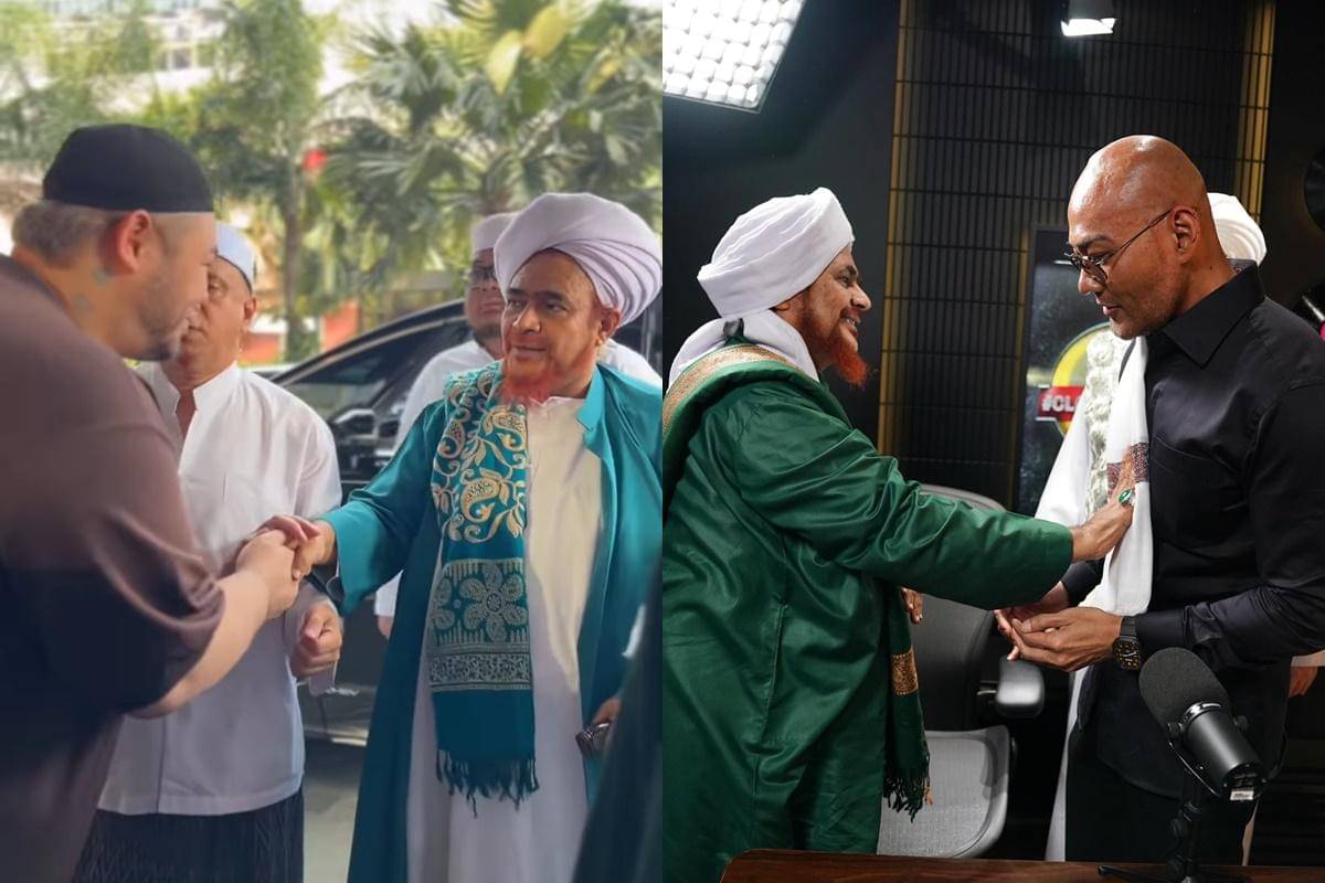 artis bertemu Habib Umar