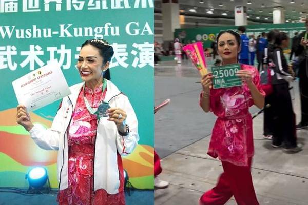 Kris Dayanti Raih Medali Perak (instagram.com/krisdayantilemos)