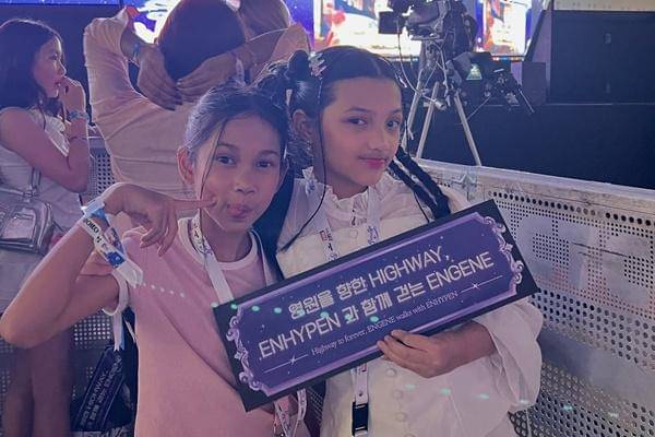Arsy Hermansyah Nonton Konser ILLIT dan ENHYPEN (instagram.com/queenarsy)