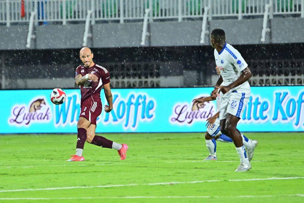 PSM Makassar versus Arema FC di BRI Super League 2025/2026.