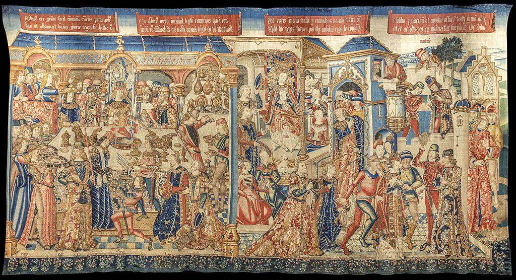 Koleksi permadani di Museum Permadani Zaragoza