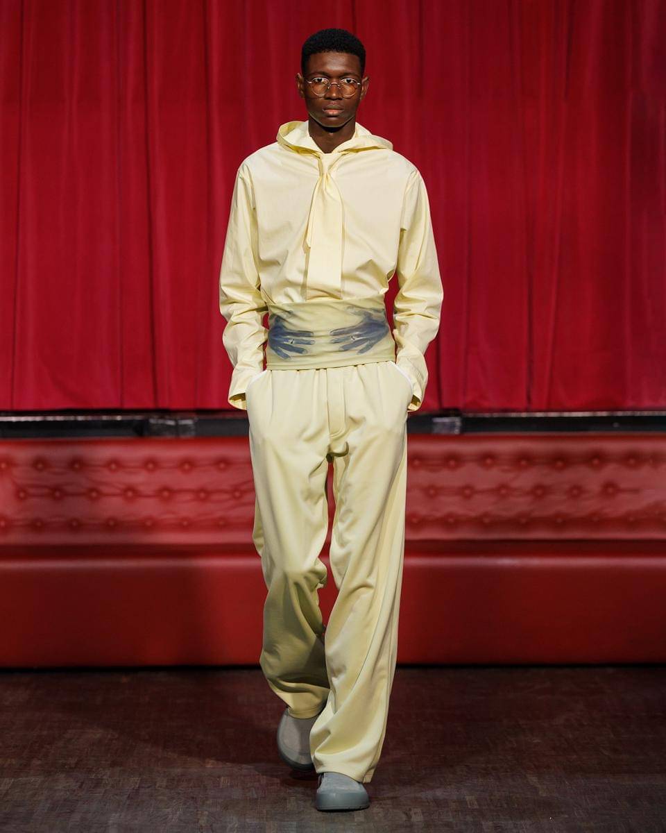 Koleksi Saul Nash S/S '26 di Milan Men's Fashion Week