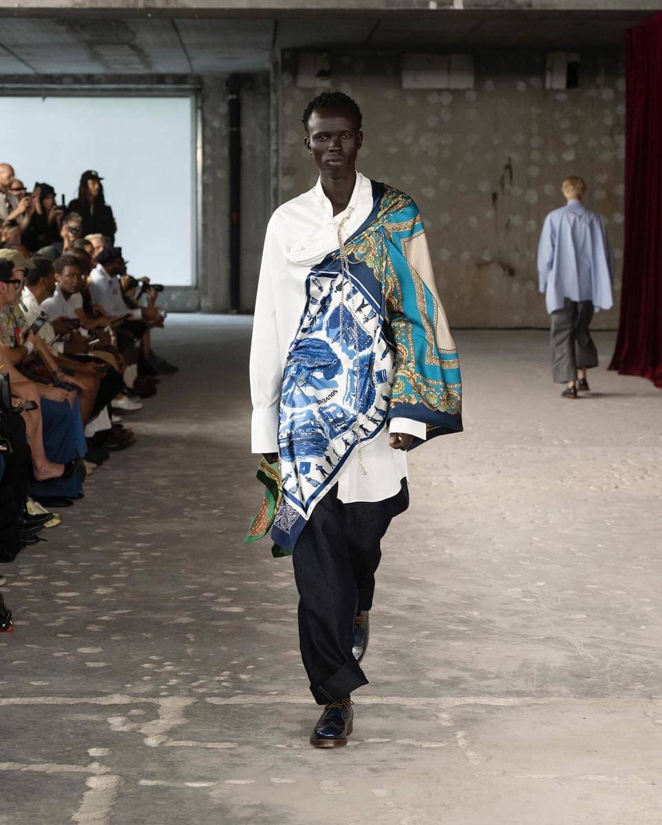 Koleksi Junya Watanabe S/S '26 di Paris Fashion Week Menswear