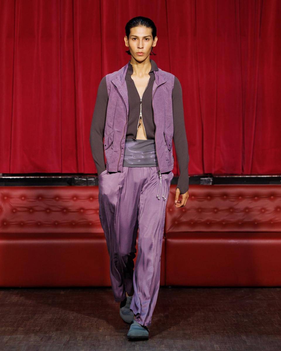 Koleksi Saul Nash S/S '26 di Milan Men's Fashion Week