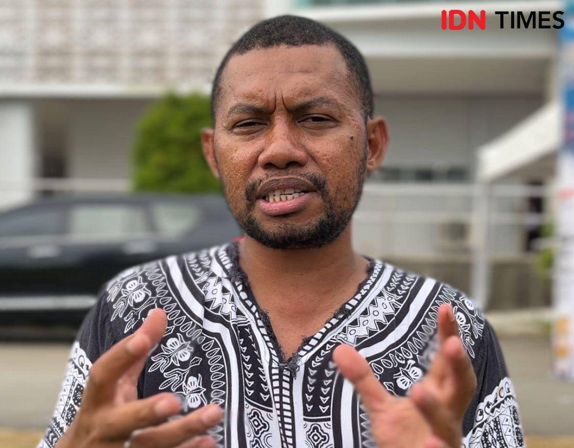 Alfo Smith, seniman tari sekaligus Art Director di TIFA Creative. (IDN Times/Endy Langobelen)