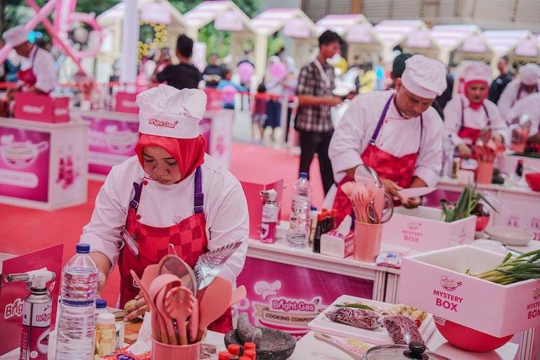 Grand Final Bright Gas Cooking Competition (BGCC) yang digelar oleh Pertamina Patra Niaga, Sabtu (18/10/2025). (Dok Pertamina Patra Niaga)
