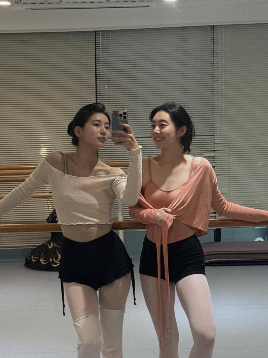 Potret Suzy menari balet