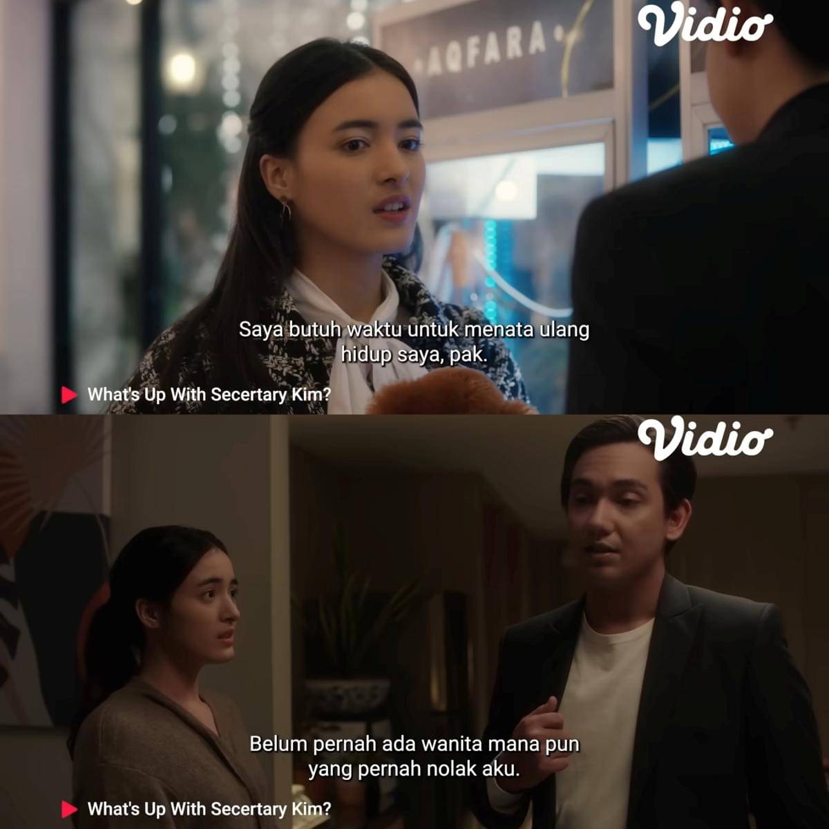 Trailer resmi What's Up with Secretary Kim? versi Indonesia