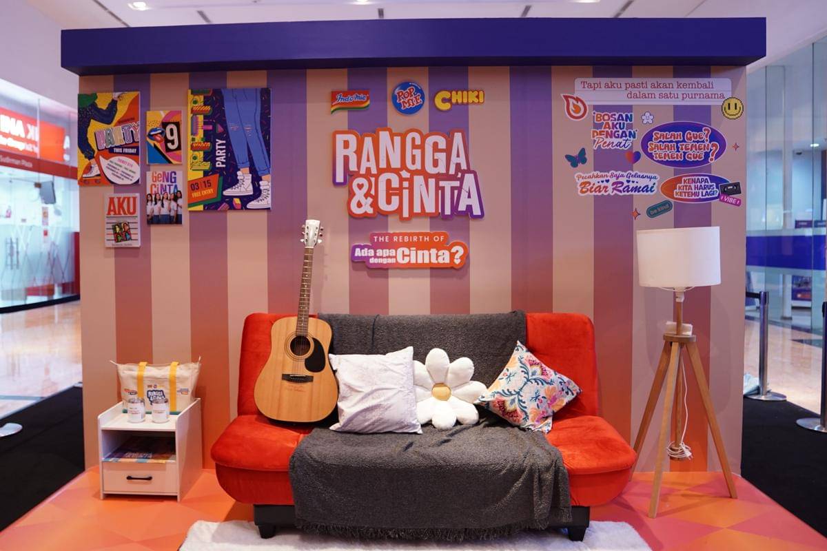 Instalasi Kamar Cinta di “Rangga & Cinta” Experience di Indofood Tower .JPG