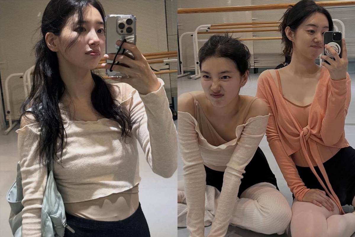 Potret Suzy menari balet