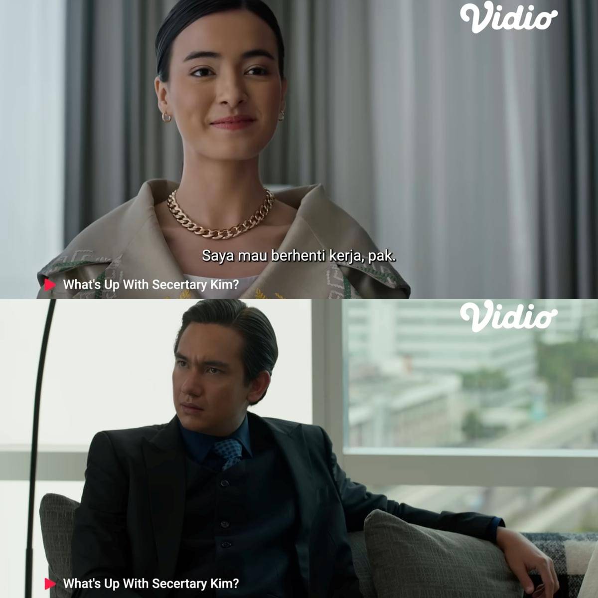 Trailer resmi What's Up with Secretary Kim? versi Indonesia