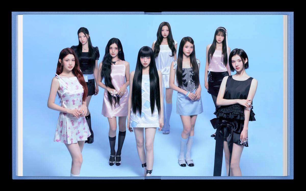 potret Hearts2Hearts di mini album FOCUS