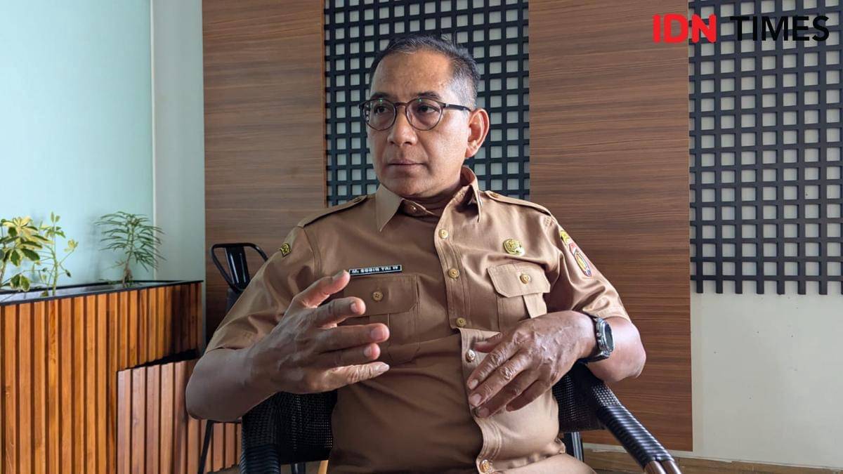 Penanggung Jawab Satgas Percepatan Pelaksanaan Program MBG Kabupaten Ngawi, Mokhamad Sodiq Triwidayanto. IDN Times/Riyanto.