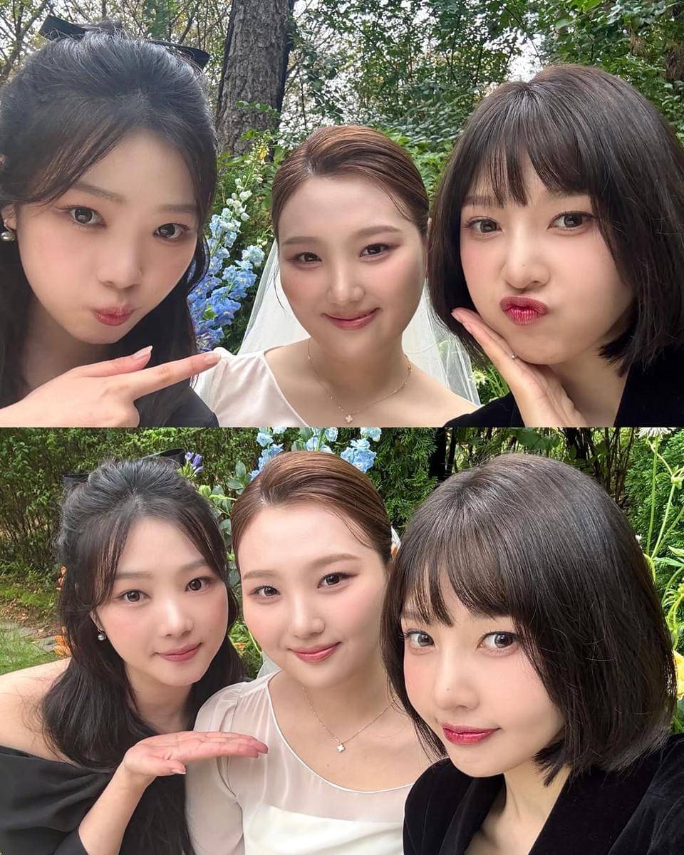 potret Joy Red Velvet di pernikahan sang adik